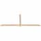 Ekena Millwork Eugene Smooth Timber Gable Bracket, Douglas Fir, 84"W x 35"H x 1 1/2"D x 3 1/2"F, 10/12 Pitch GBW084X35X0204EUG00SDF - alternate 5